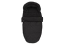 Jollein | Voetenzak vr Buggy/Wandelwagen Embossed  Nearly Black Zwart
