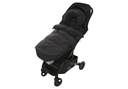 Jollein | Voetenzak vr Buggy/Wandelwagen Embossed  Nearly Black Zwart
