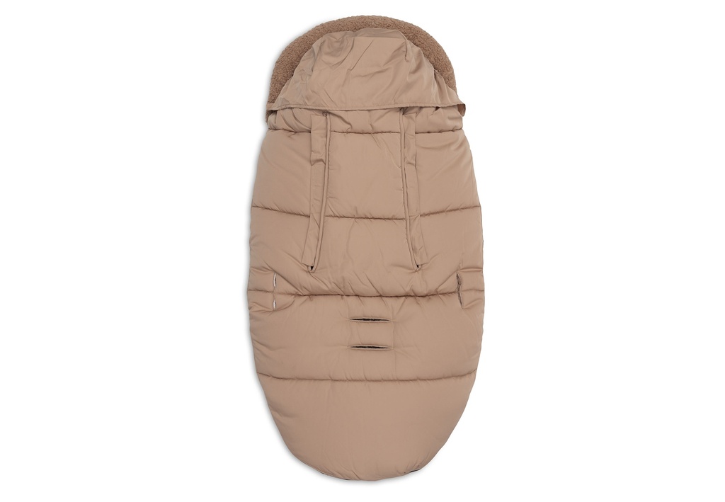 Jollein | Voetenzak vr Buggy/Wandelwagen Puffed Light Terra Bruin