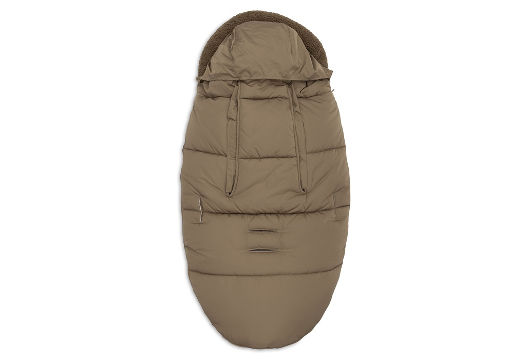 Jollein | Voetenzak vr Buggy/Wandelwagen Puffed Bronze Bruin