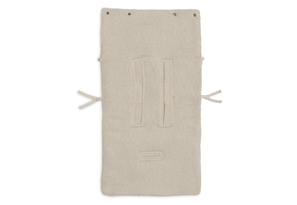 Jollein | Voetenzak Groep 0+ 3/5punts Gordel Sprinkle Knit Sand Zand
