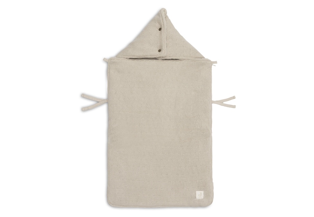 Jollein | Voetenzak Groep 0+ 3/5punts Gordel Sprinkle Knit Sand Zand