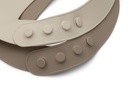 Jollein | Slabbetje Natural Shades Siliconen Bruin 2-pack