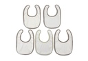Jollein | Slabbetje Barn Buddies Waterproof Jersey 5-pack