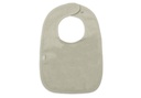 Jollein | Slabbetje Soft Matcha/Sand Badstof Drukknopen Groen/Ecru 2-pack
