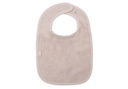 Jollein | Slabbetje Silk Rose/Sand Badstof Drukknopen Roze/Ecru 2-pack