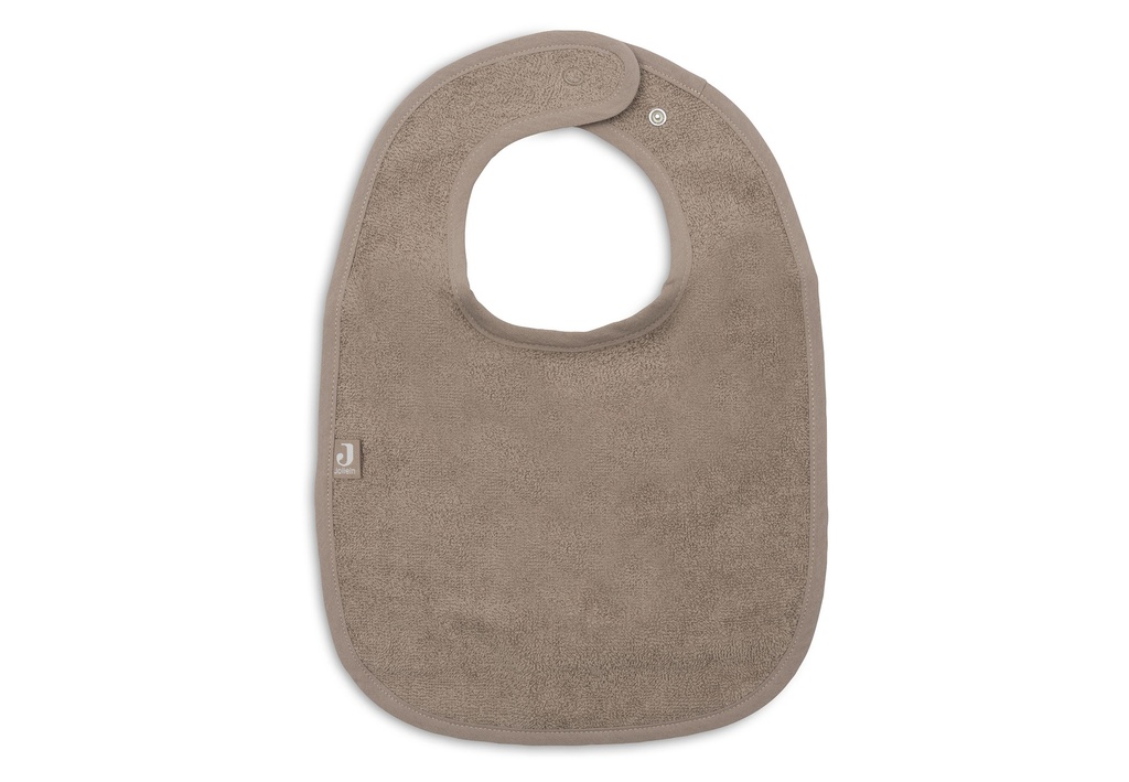 Jollein | Slabbetje Sand/Soft Matcha/Milky Coffee Badstof Drukknopen Ecru/Groen/Bruin 3-pack