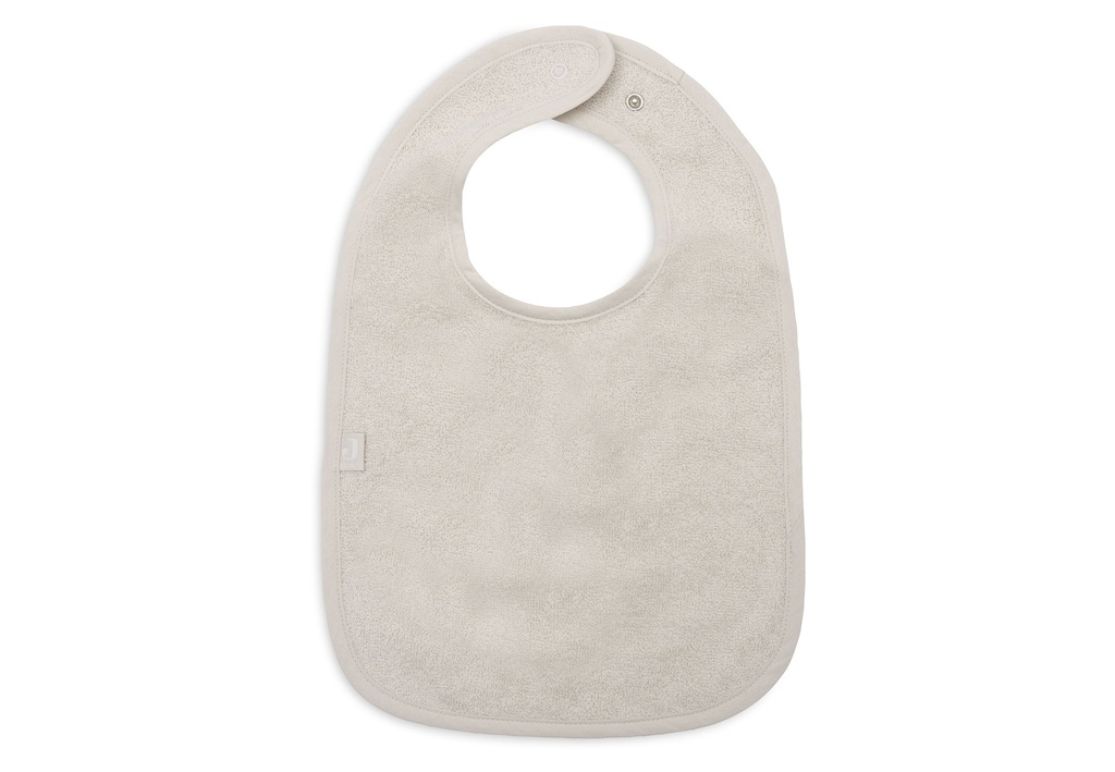 Jollein | Slabbetje Sand/Soft Matcha/Milky Coffee Badstof Drukknopen Ecru/Groen/Bruin 3-pack