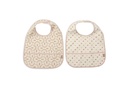 Jollein | Slabbetje  Soft Plumes Waterproof Velcrosluiting 2-pack