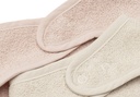 Jollein | Spuugdoekje Silk Rose/Sand Drukknopensluiting Roze/Zand 2-pack
