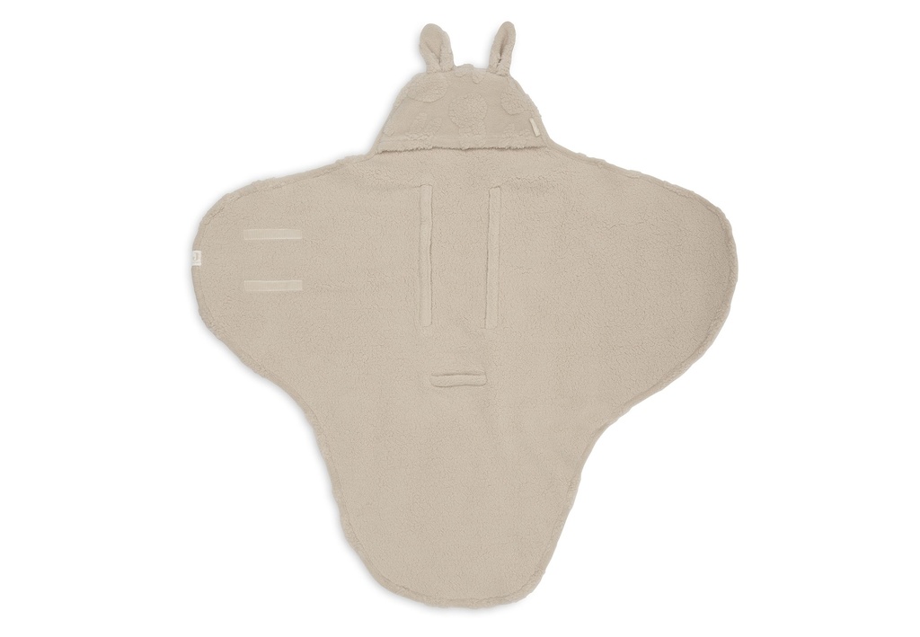 Jollein | Wikkeldeken Miffy Jacquard Teddy Sand Zand