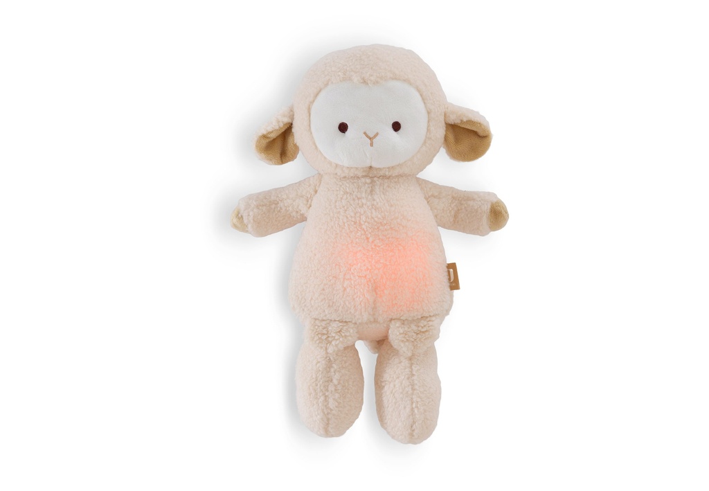 Jollein | Slaapknuffel Sheep Sonny met Licht/Geluid Ecru