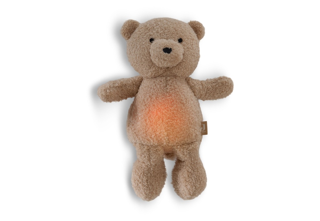 Jollein | Slaapknuffel Bear Brave met Licht/Geluid Bruin
