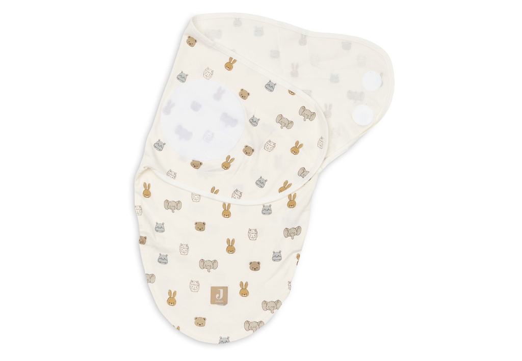 Jollein | Inbakeren Jollies Wrapper Ecru 0-3m