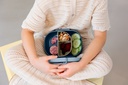 Laessig | Brooddoos Lunchbox Style & Snack Party Blauw/Groen