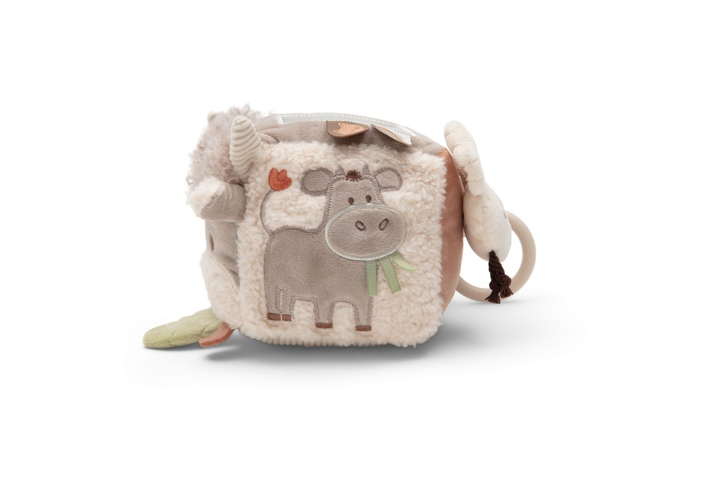 Jollein | Activiteitenkubus Barn Buddies Textiel