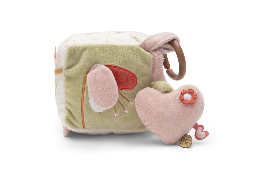 Jollein | Activiteitenkubus Soft Plumes Textiel