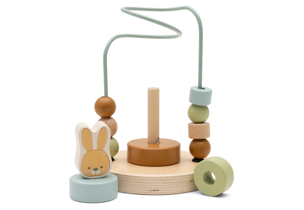 Jollein | Educatief Speelgoed Bunny Luz Spiraal Hout