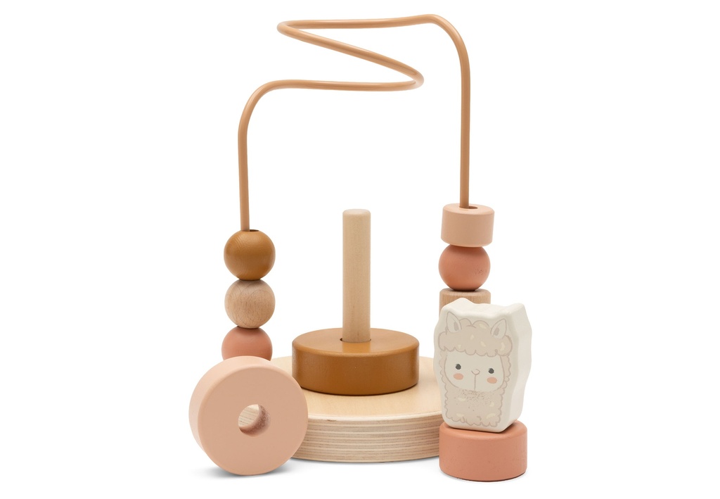 Jollein | Educatief Speelgoed Alpaca Paco Spiraal Hout