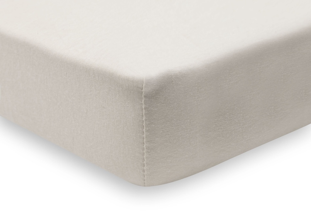 Jollein | Hoeslaken Hazel/Oatmeal Jersey Bruin/Ecru 60x120cm 2-pack