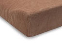 Jollein | Waskussenhoes Light Terra/Oatmeal Badstof Rood Bruin/Ecru 50x70cm 2-pack
