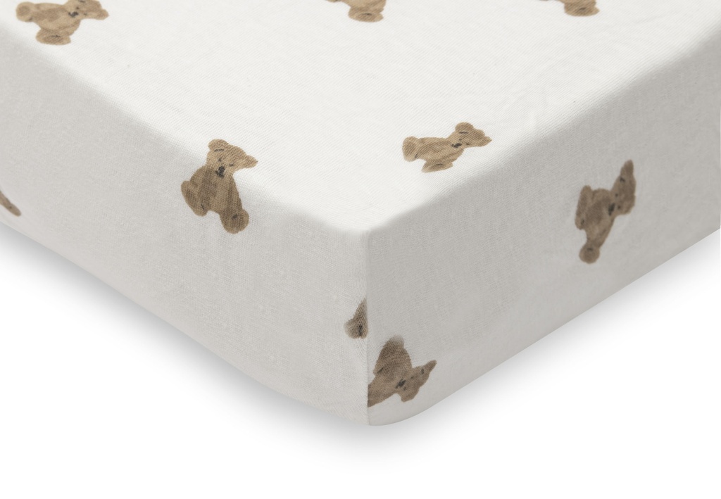 Jollein | Hoeslaken Mini Teddy Bear Jersey 40/50x80/90cm