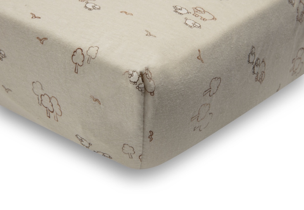 Jollein | Hoeslaken Jersey 40/50x80/90cm Woolly