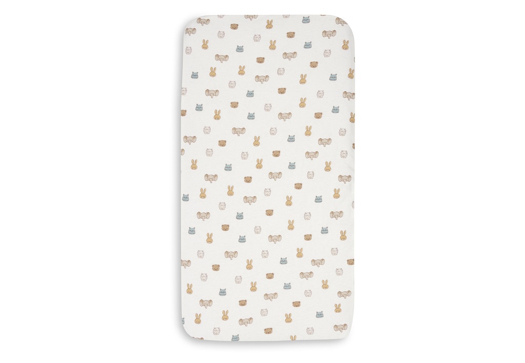 Jollein | Hoeslaken Jollies Jersey Ecru 70/75x140/150cm