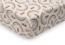 Jollein | Hoeslaken Soft Plumes Jersey Ecru/Bruin 70/75x140/150cm