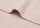Jollein | Deken Wieg Silk Rose Sprinkle Knit Roze 75x100cm