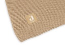 Jollein | Deken Ledikant Hazel Basic Knit Bruin100x150cm
