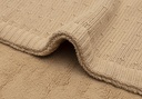 Jollein | Deken Ledikant Hazel/Fluffy Sprinkle Knit Bruin 100x150cm 