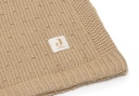 Jollein | Deken Ledikant Hazel/Fluffy Sprinkle Knit Bruin 100x150cm 