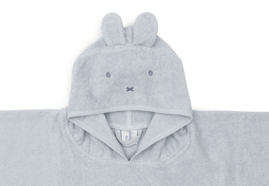 Jollein | Poncho Miffy Cloudy Blue Blauw