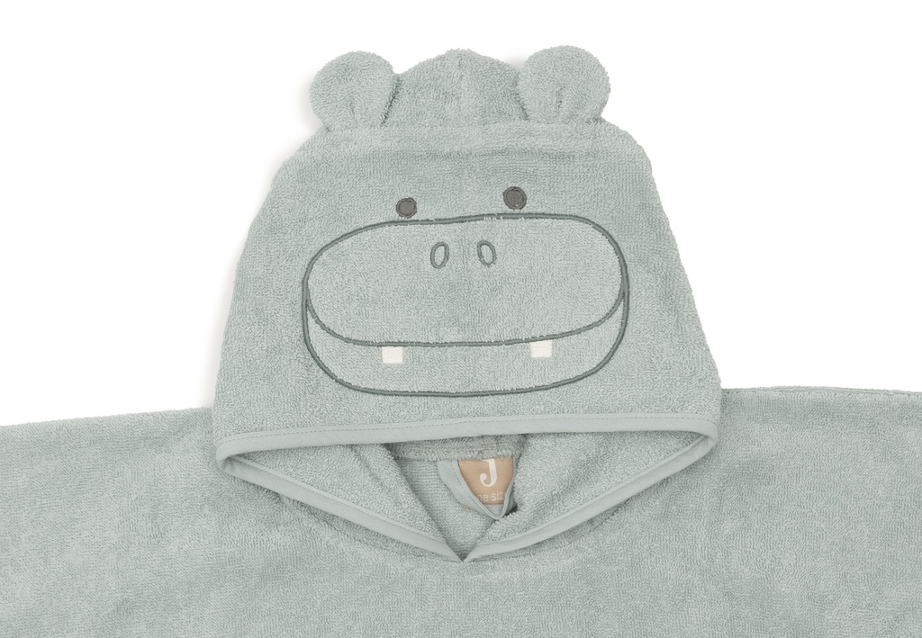 Jollein | Poncho Hippo Happy Groen