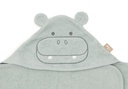 Jollein | Badcape Hippo Happy Badstof Goen 70x130cm 