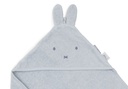Jollein | Badcape Miffy Cloudy Blue Badstof Blauw 75x75cm