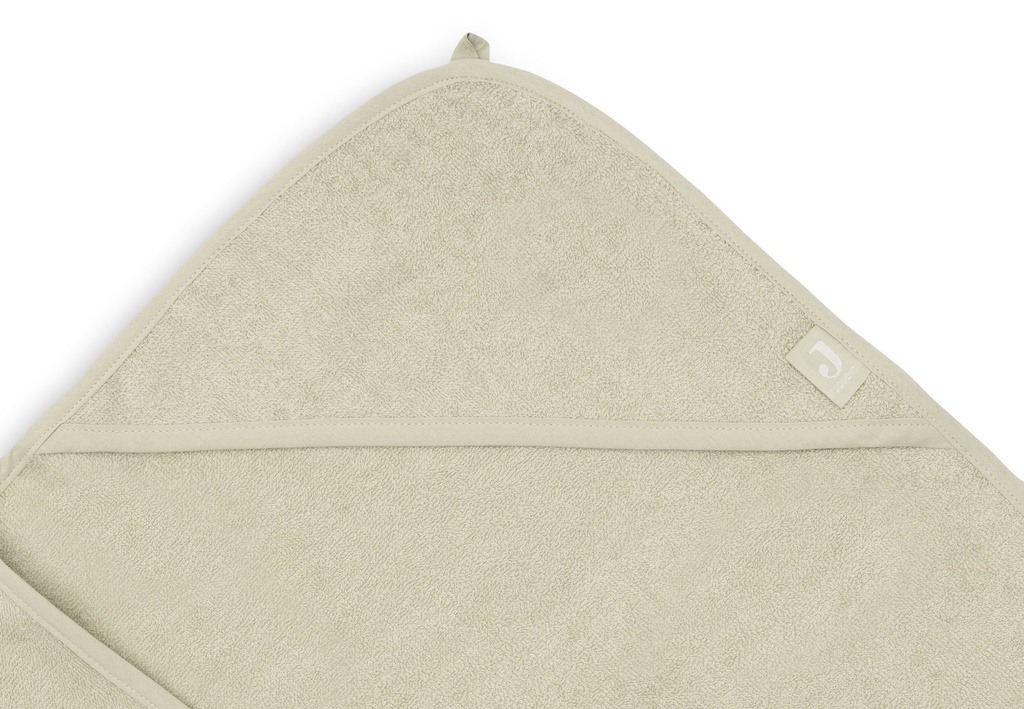Jollein | Badcape Soft Matcha Badstof Groen 100x100cm