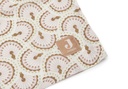 Jollein | Tetra Doek Soft Plumes Ecru/Bruin 115x115cm  2-pack