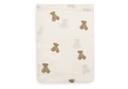 Jollein | Tetra Doek Mini Teddy Bear Ecru/Wit 15x20cm 3-pack