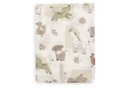 Jollein | Washandje Barn Buddies Ecru/Groen 15x20cm 3-pack
