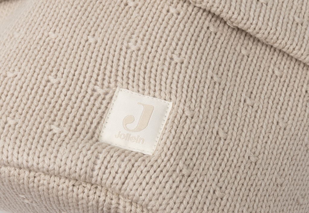 Jollein | Verzorgingsmand Sprinkle Knit Sand Zand