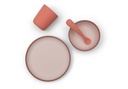 Jollein | Eetset Blush Shades Roze Siliconen 4-delig