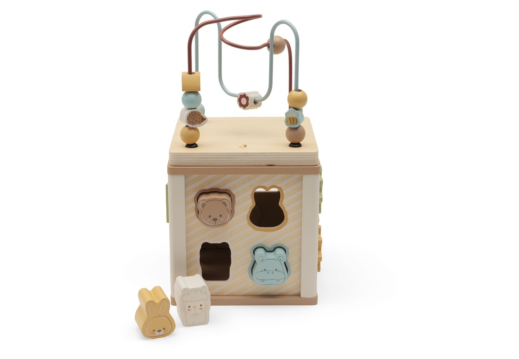 Jollein | Activiteitenkubus Jollies Hout