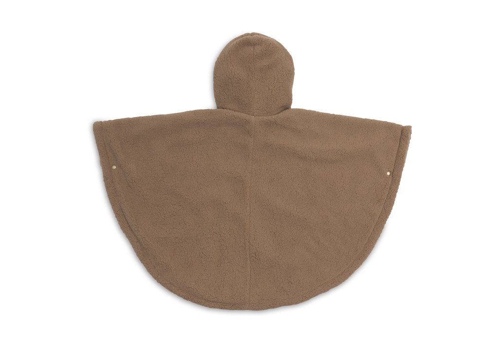 Jollein | Poncho Teddy Fleece Dark Hazel Bruin