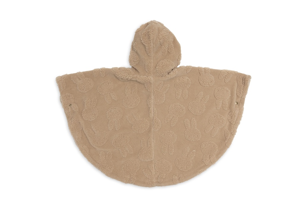 Jollein | Poncho Miffy Jacquard Teddy Biscuit Bruin