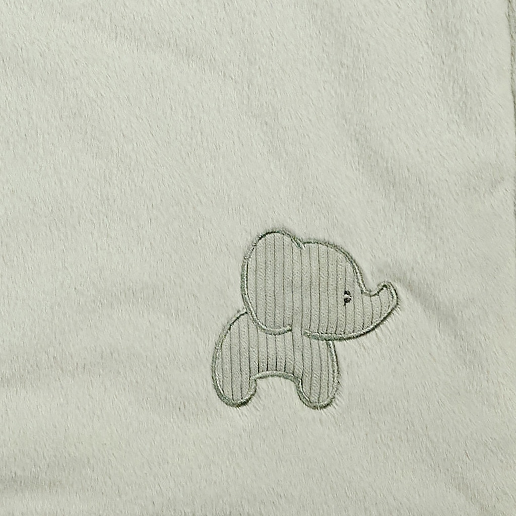 Nattou | Deken Olifant Lindegroen 75x100cm 