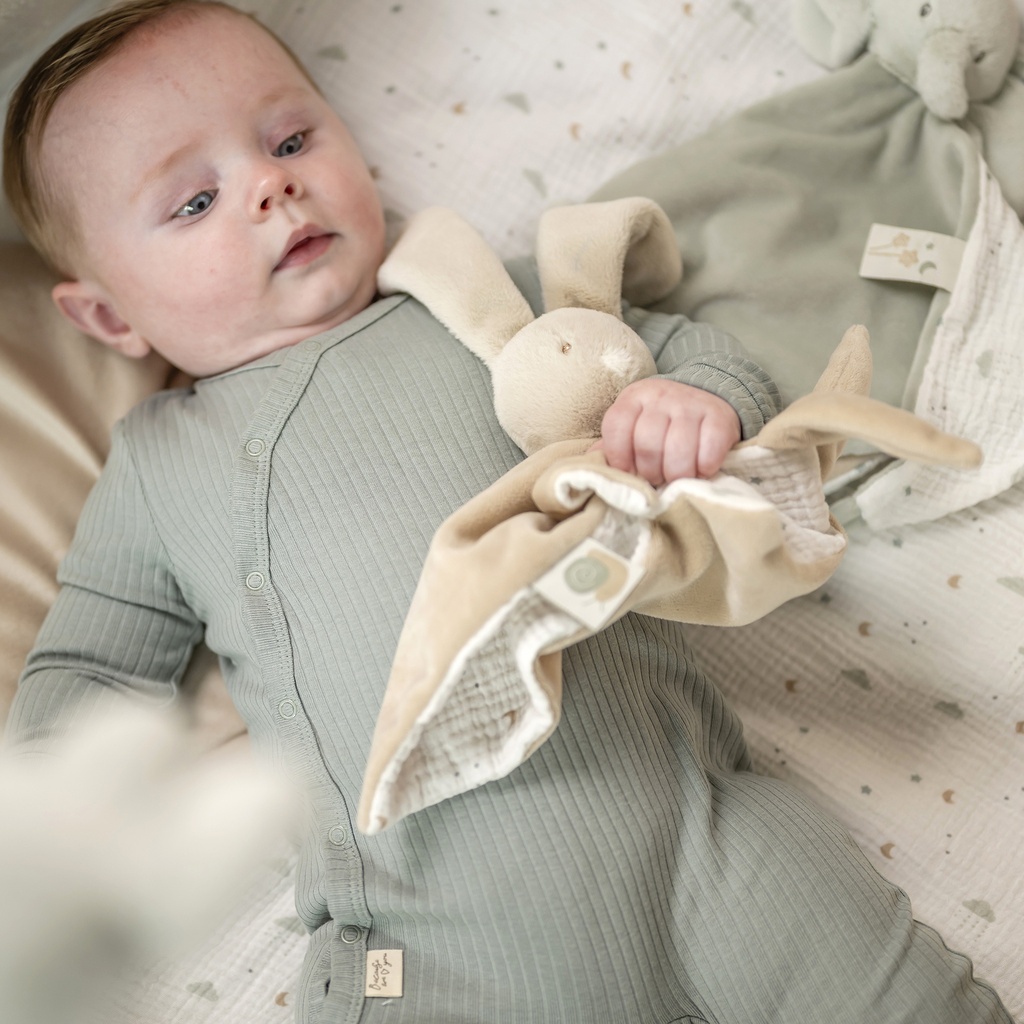 Nattou | Knuffeldoek Loulou Konijn Karamel +0m