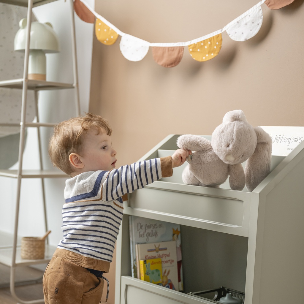 Nattou | Pluche Knuffel Loulou Konijn Zandkleur