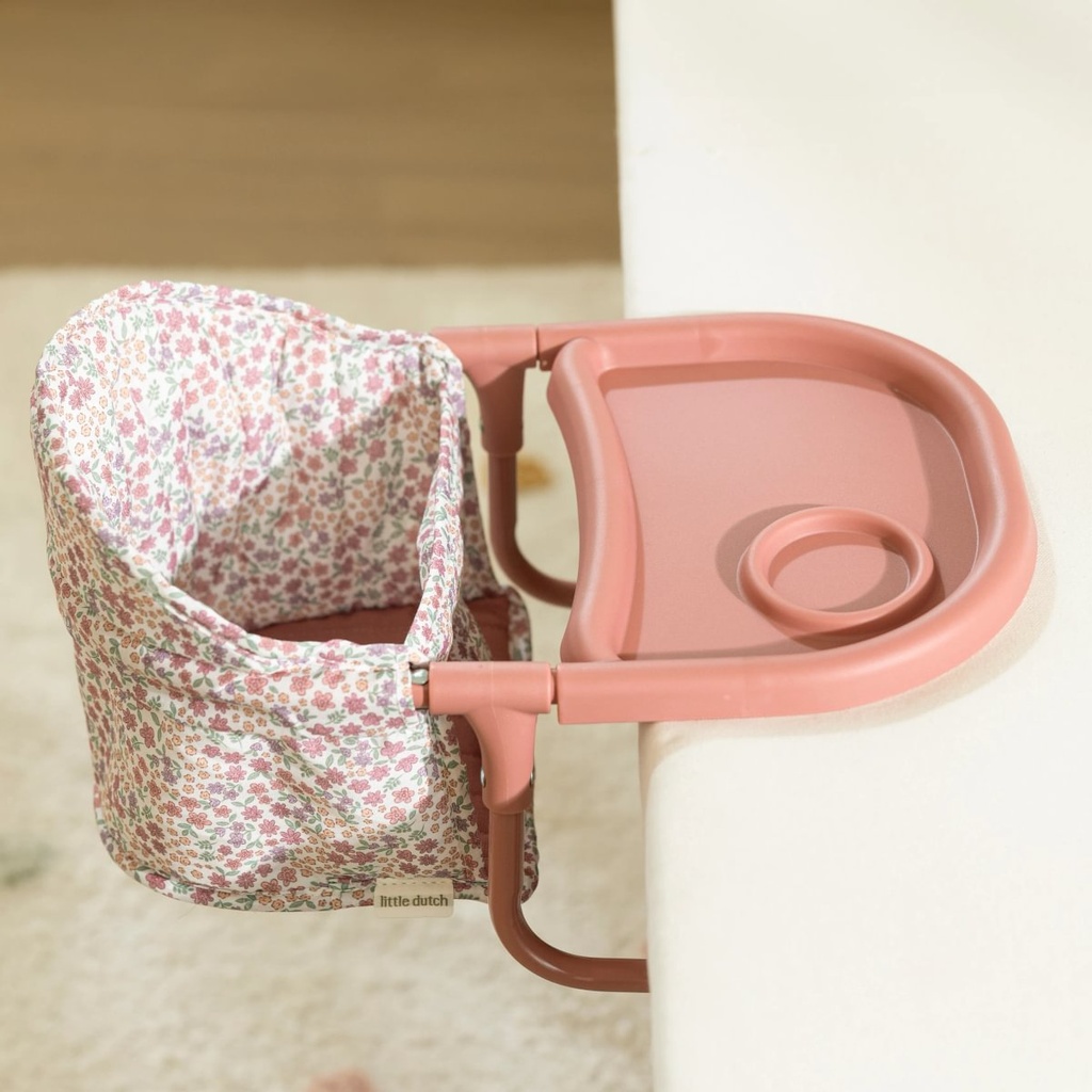 Little Dutch | Poppen Tafelhangstoel Roze